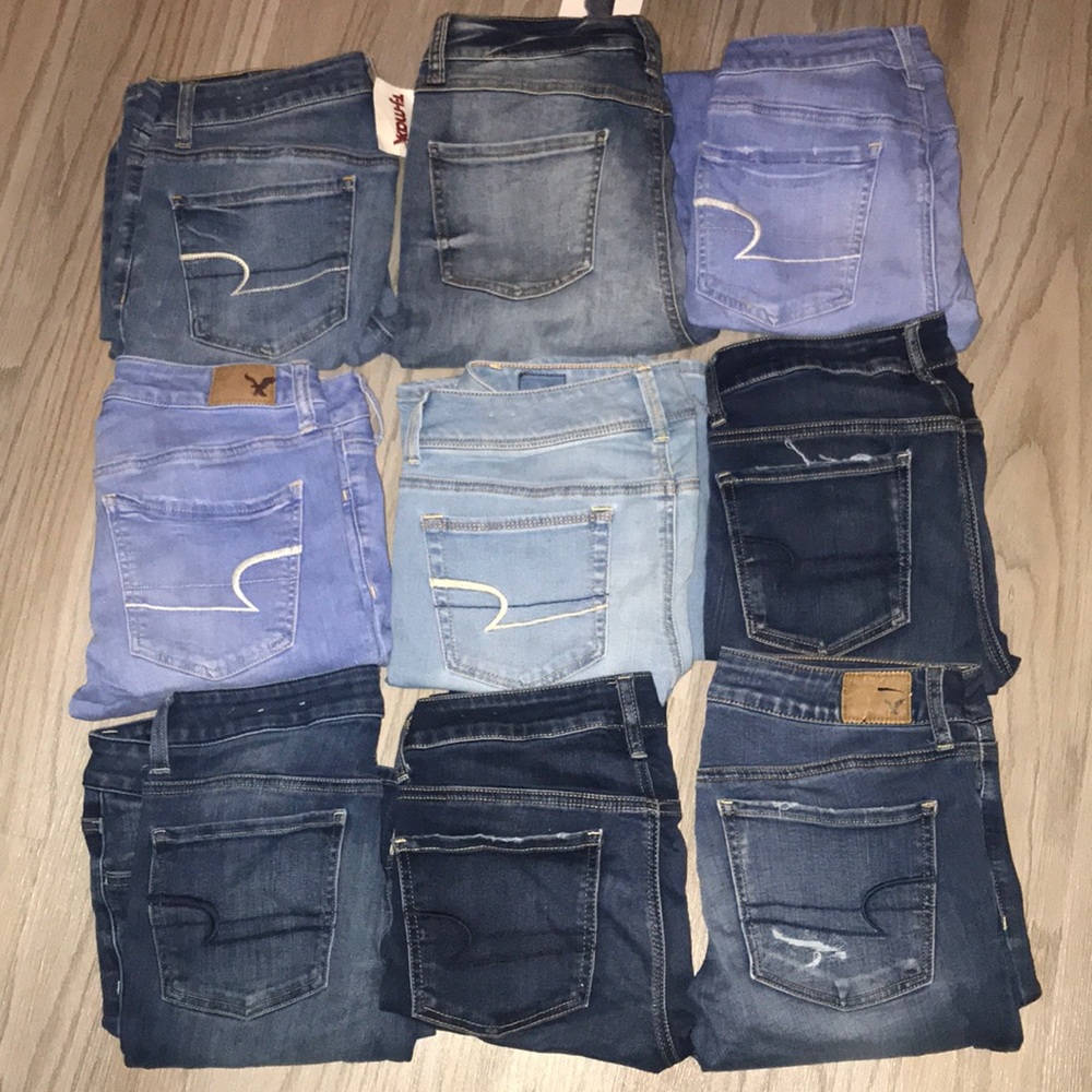 American eagle jeans bundle